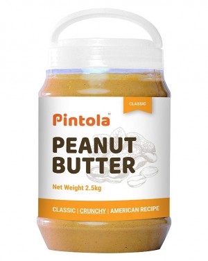 Pintola Classic Peanut Butter (Crunchy) (2.5 kg)