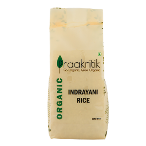 Praakritik Indrayani Rice Organic  500 gm 