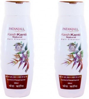 Patanjali Kesh Kanti Natural Hair Shampoo 200 ml Pack of two (400 ml)