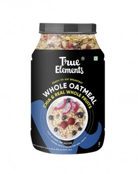 True Elements Whole Oatmeal with Chia & Real Whole Fruits 1kg