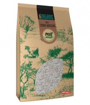 MRT Organic Sonamasuri Rice (Polished) 1 Kg